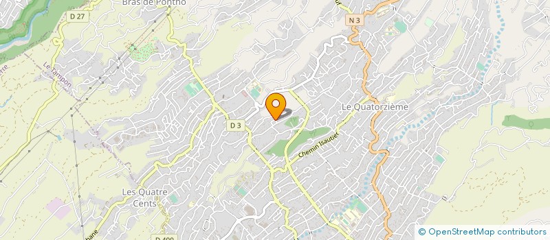 localisation de l'entreprise MADAME MICHELE GEORGER  LE TAMPON