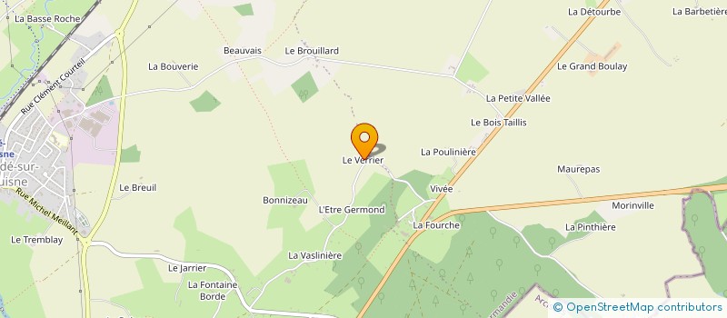 localisation de l'entreprise MADAME MICHELE-GERMAINE HUARD à SABLONS-SUR-HUISNE
