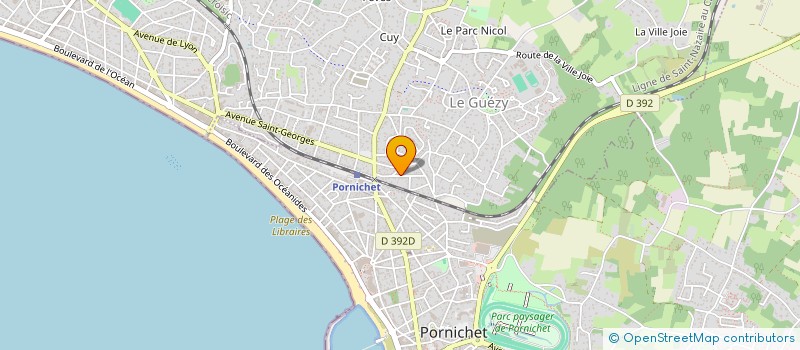 localisation de l'entreprise MADAME MICHELE GIGAUD à LA BAULE-ESCOUBLAC