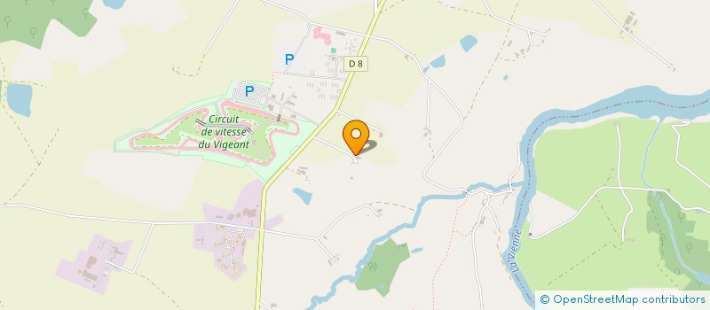 localisation de l'entreprise MADAME MICHELE GILET  LE VIGEANT