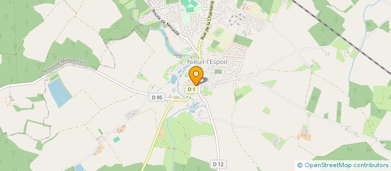 localisation de l'entreprise MADAME MICHELE GIRARDIN à NIEUIL-L'ESPOIR