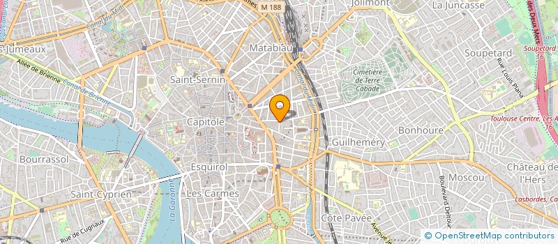 localisation de l'entreprise MADAME MICHELE GONDEBEAUD à TOULOUSE