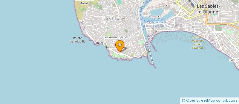 localisation de l'entreprise MADAME MICHELE GOODWIN à LES SABLES D'OLONNE