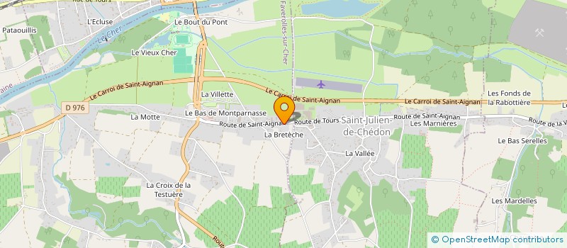 localisation de l'entreprise MADAME MICHELE GUEGOT  FAVEROLLES-SUR-CHER