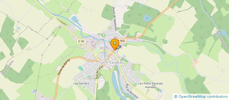 localisation de l'entreprise MADAME MICHELE GUENOIS à SAINT-FARGEAU