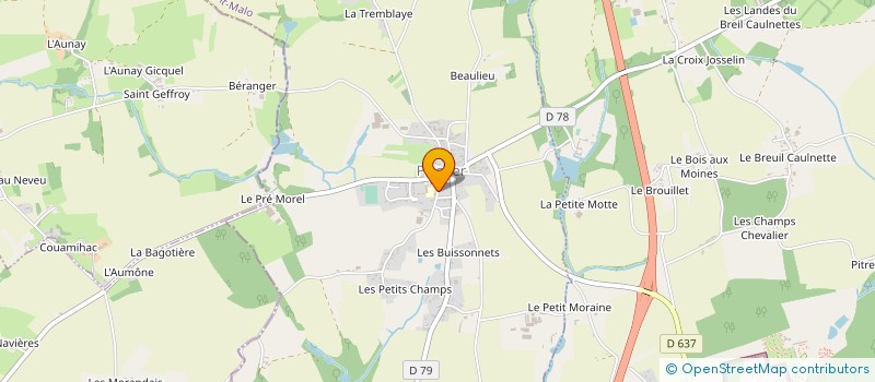 localisation de l'entreprise MADAME MICHELE GUERARD  PLEUGUENEUC