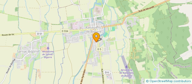 localisation de l'entreprise MADAME MICHELE GUIGNARD  RABASTENS-DE-BIGORRE