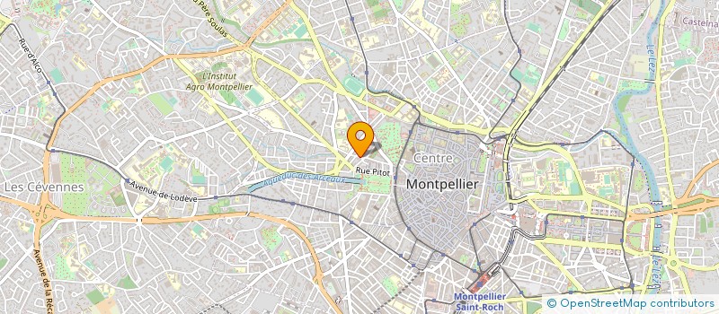 localisation de l'entreprise MADAME MICHELE GUIRAUD à MONTPELLIER