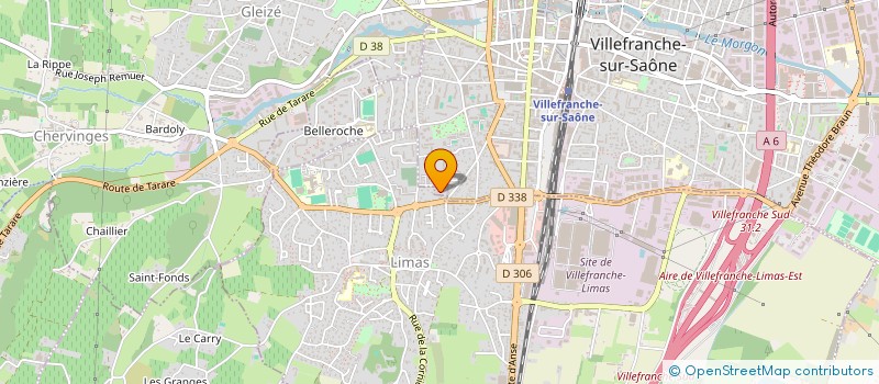 localisation de l'entreprise MADAME MICHELE HADJADJ à VILLEFRANCHE-SUR-SAONE