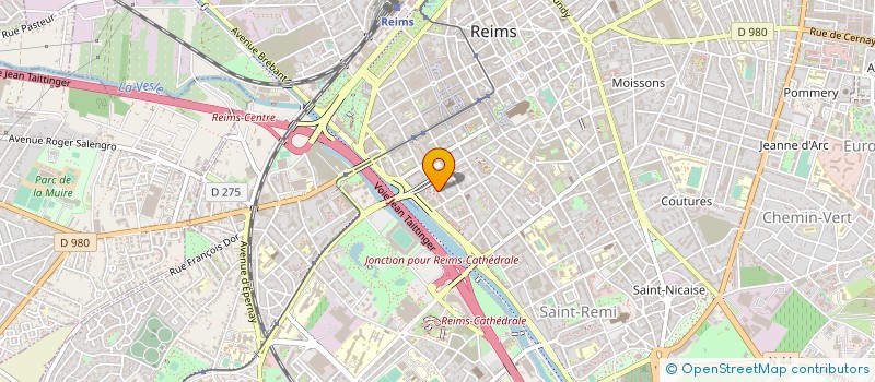 localisation de l'entreprise MADAME MICHELE HAVEZ  REIMS