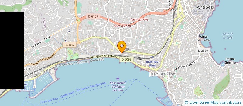 localisation de l'entreprise MADAME MICHELE HEBERT  ANTIBES