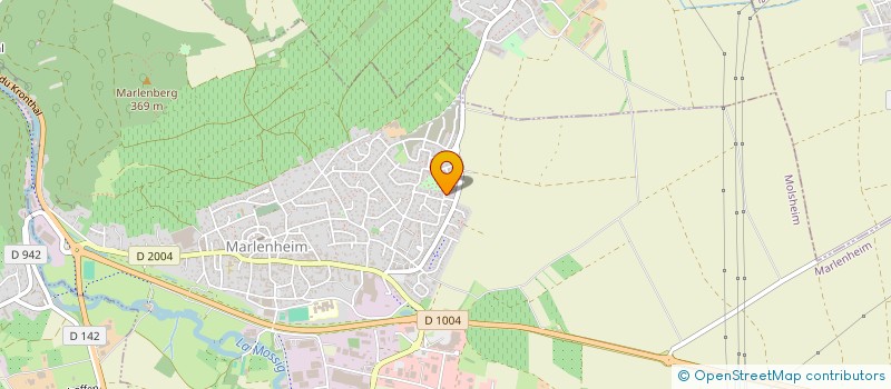 localisation de l'entreprise MADAME MICHELE HEINTZ  MARLENHEIM