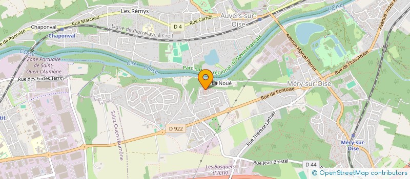 localisation de l'entreprise MADAME MICHELE HELAN à MERY-SUR-OISE