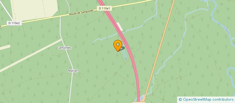 localisation de l'entreprise MADAME MICHELE HELIAS  BELIN-BELIET