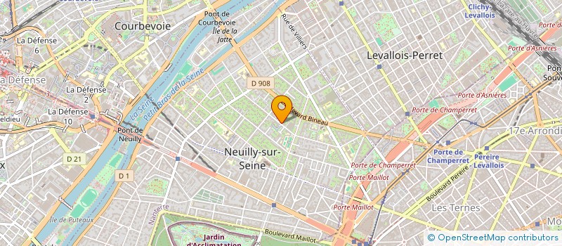 localisation de l'entreprise MADAME MICHELE HENAFF à NEUILLY-SUR-SEINE