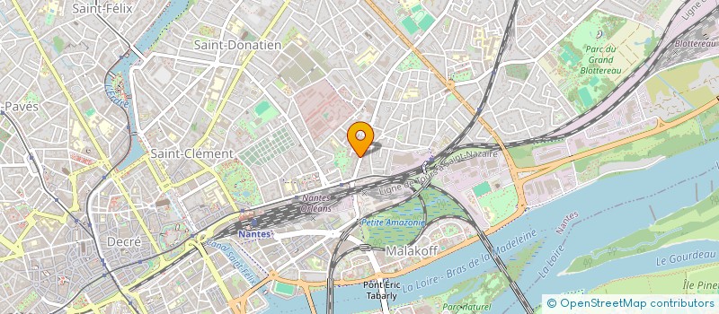 localisation de l'entreprise MADAME MICHELE HERRY  NANTES