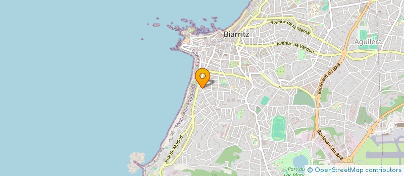 localisation de l'entreprise MADAME MICHELE HERRY à BIARRITZ