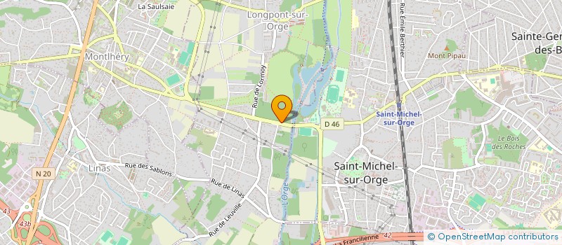 localisation de l'entreprise MADAME MICHELE HEUZE à LONGPONT-SUR-ORGE