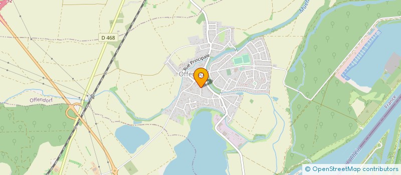 localisation de l'entreprise MADAME MICHELE HIBOU  OFFENDORF