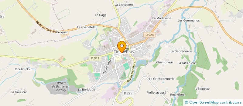 localisation de l'entreprise MADAME MICHELE HOUSSIN à SAINT-QUENTIN-LES-CHARDONNETS