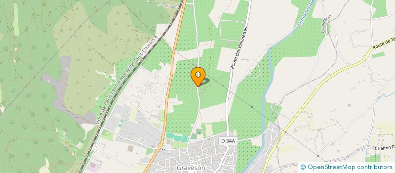 localisation de l'entreprise MADAME MICHELE JARMASSON  GRAVESON