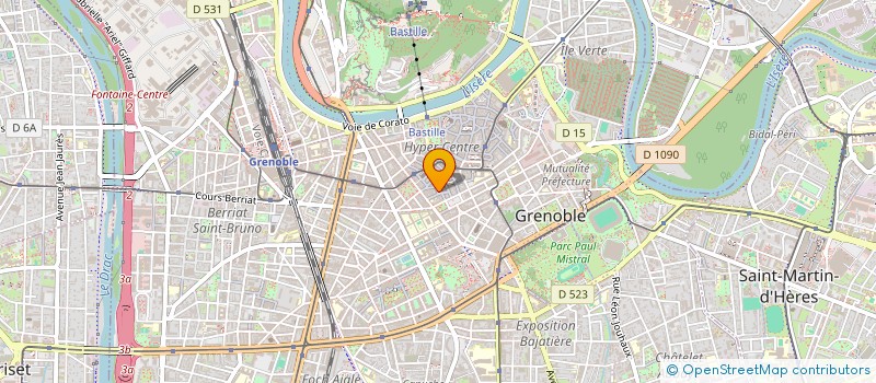 localisation de l'entreprise MADAME MICHELE JORQUERA  LA TERRASSE