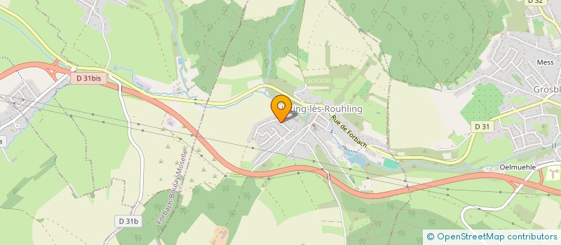 localisation de l'entreprise MADAME MICHELE KLEIN  LIXING-LES-ROUHLING