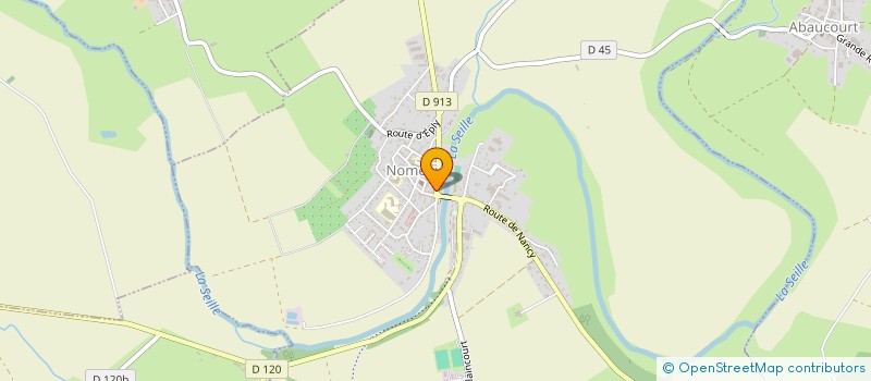 localisation de l'entreprise MADAME MICHELE L'HUILLIER  NOMENY