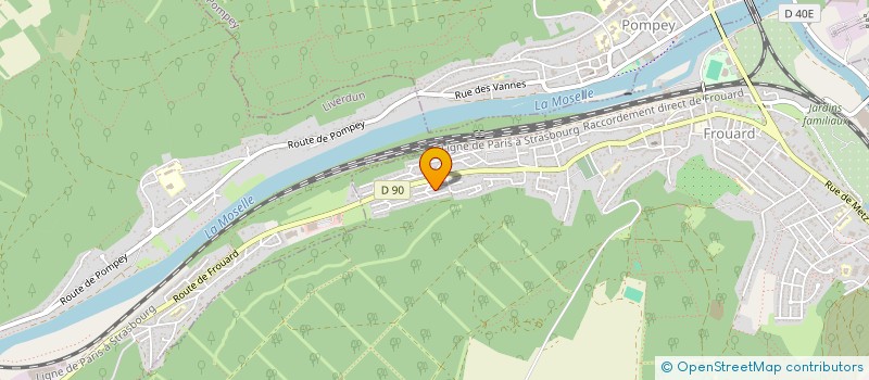 localisation de l'entreprise MADAME MICHELE LABARRE  FROUARD