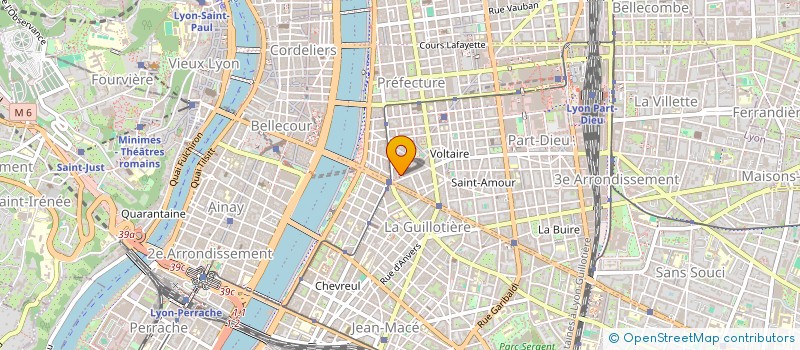 localisation de l'entreprise MADAME MICHELE LAFAY  LYON