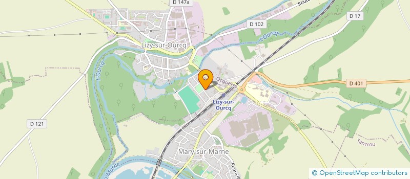 localisation de l'entreprise MADAME MICHELE LALLAIZON  LIZY-SUR-OURCQ