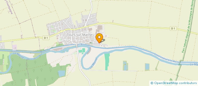 localisation de l'entreprise MADAME MICHELE LAMARLE  AY-CHAMPAGNE