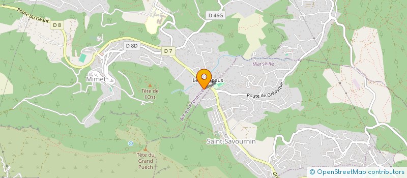 localisation de l'entreprise MADAME MICHELE LANGIANNI  MIMET