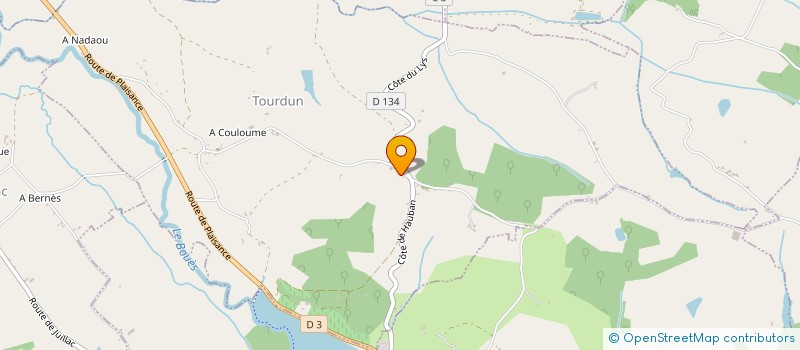 localisation de l'entreprise MADAME MICHELE LARY  MONLEZUN