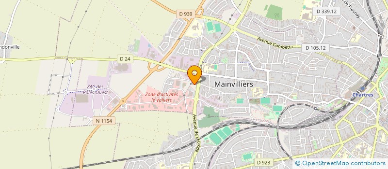 localisation de l'entreprise MADAME MICHELE LATTAQUE à MAINVILLIERS