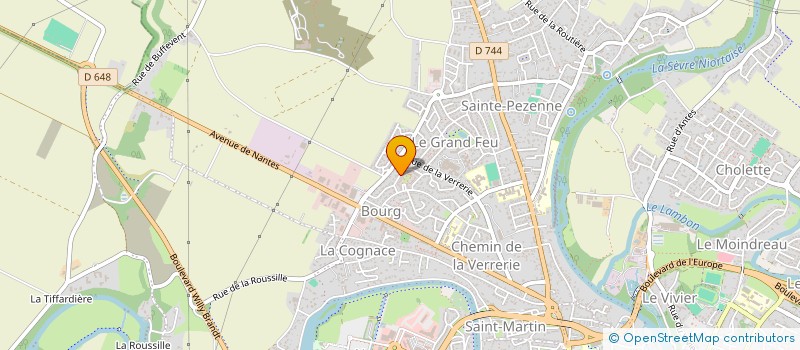 localisation de l'entreprise MADAME MICHELE LAUBRETON à NIORT