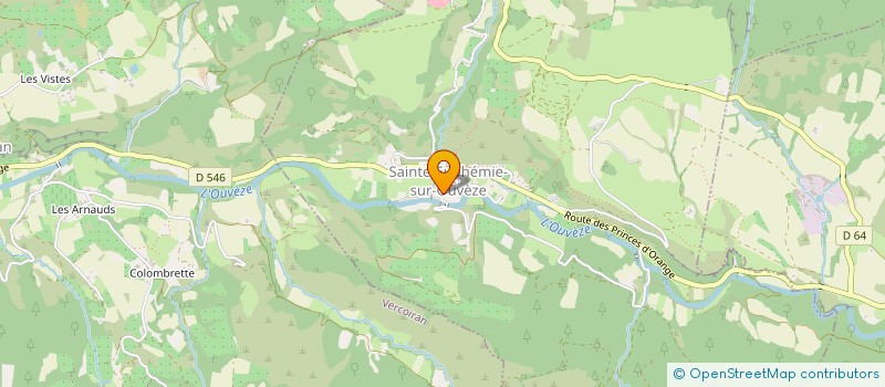 localisation de l'entreprise MADAME MICHELE LAURELUT  SAINTE-EUPHEMIE-SUR-OUVEZE