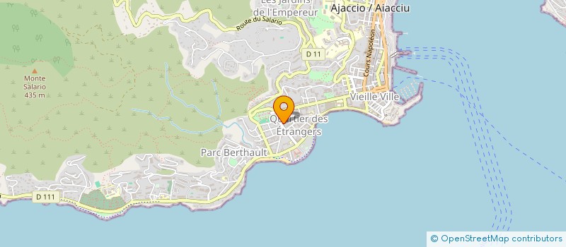localisation de l'entreprise MADAME MICHELE LAURENT à AJACCIO