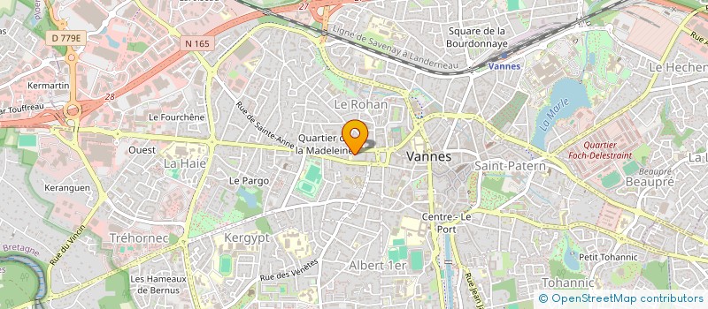 localisation de l'entreprise MADAME MICHELE LE CLAINCHE à VANNES