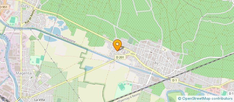 localisation de l'entreprise MADAME MICHELE LEFEVRE  MUTIGNY