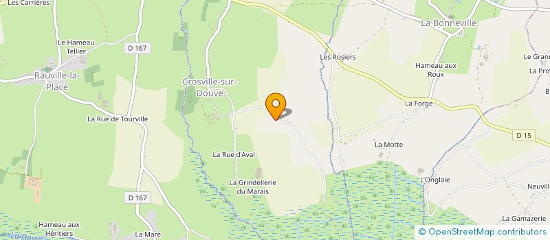 localisation de l'entreprise MADAME MICHELE LEFOL à CROSVILLE-SUR-DOUVE