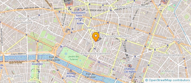 localisation de l'entreprise MADAME MICHELE LEJARD  PARIS