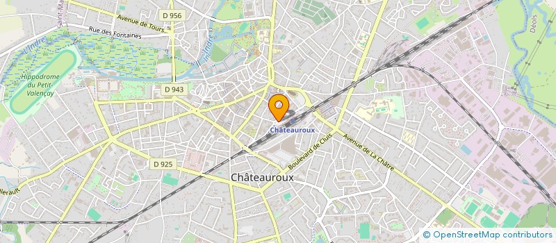 localisation de l'entreprise MADAME MICHELE LELIARD à CHATEAUROUX