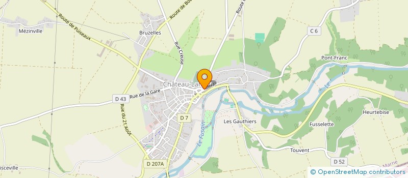 localisation de l'entreprise MADAME MICHELE LENOIR à CHATEAU-LANDON