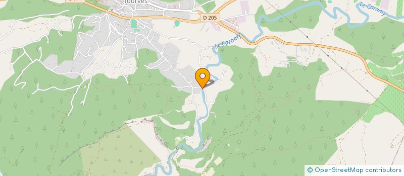 localisation de l'entreprise MADAME MICHELE LEONCINI  TOURVES