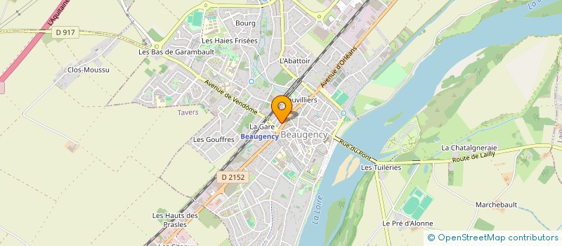 localisation de l'entreprise MADAME MICHELE LEROY à BEAUGENCY