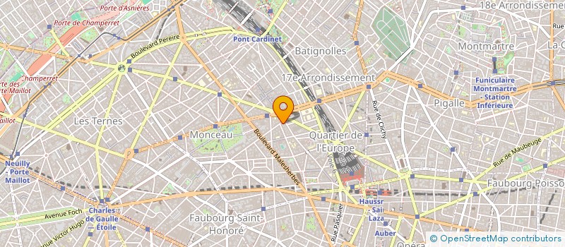 localisation de l'entreprise MADAME MICHELE LEWI  PARIS