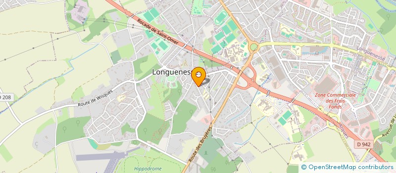 localisation de l'entreprise MADAME MICHELE LHEUREUX  LONGUENESSE