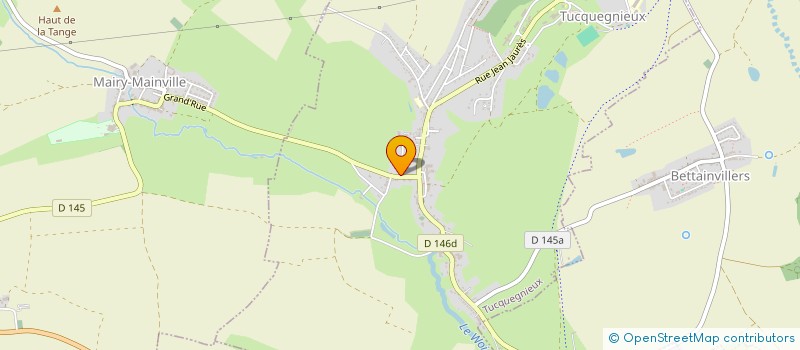 localisation de l'entreprise MADAME MICHELE LIEGEOIS  TUCQUEGNIEUX