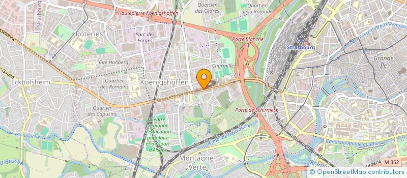 localisation de l'entreprise MADAME MICHELE LIEVRE à STRASBOURG